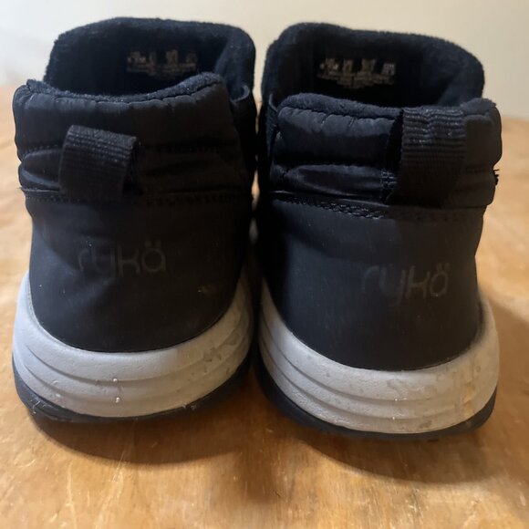 Ryka Adel 2 Women's Athletic Sneakers Sz 8.5M Quilted Slip On Booties Black - Picture 4 of 11